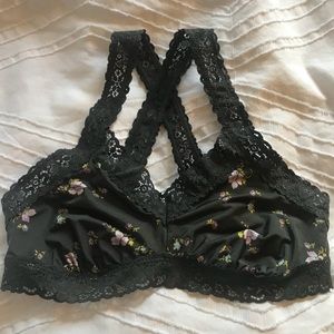 Aerie Floral Lace Bralette